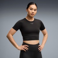 Tricou de dame Puma X Hyrox Pwrmode Crop Puma Black, s.S imaginea #3 — magazin online Desire.md