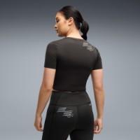 Tricou de dame Puma X Hyrox Pwrmode Crop Puma Black, s.XL imaginea #4 — magazin online Desire.md