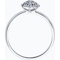 Inel din aur alb cu diamante Casa Bosco 1012019 1,69g s.17,5 imaginea #4 — magazin online Desire.md