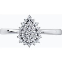 Inel din aur alb cu diamante Casa Bosco 1012019 1,83g s.18 imaginea #6 — magazin online Desire.md