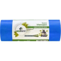 Saci pentru gunoi EcoFriend 60L 15pcs Blue 