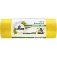 Saci pentru gunoi EcoFriend 60L 15pcs Yellow