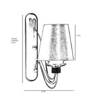 Candelabru de perete Opviq 7758-1A imaginea #3 — magazin online Desire.md