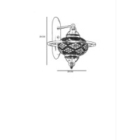 Candelabru de perete Opviq 7788-4A imaginea #3 — magazin online Desire.md