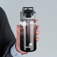Бутылка для воды Kite 600ml Black (K25-1212-1) фото №4 — интернет-магазин Desire.md