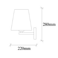 Candelabru de perete Opviq Profil 4662 imaginea #4 — magazin online Desire.md