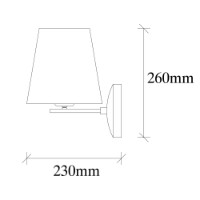Candelabru de perete Opviq Profil 4683 imaginea #3 — magazin online Desire.md