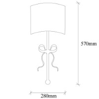 Candelabru de perete Opviq Asaf 6982 imaginea #3 — magazin online Desire.md