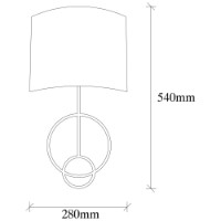 Candelabru de perete Opviq Asaf 6983 imaginea #3 — magazin online Desire.md