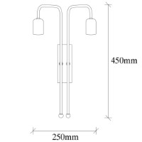 Candelabru de perete Opviq Mum 3512 imaginea #6 — magazin online Desire.md