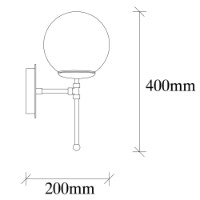 Candelabru de perete Opviq Mudoni-MR-953-1 imaginea #7 — magazin online Desire.md