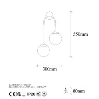 Candelabru de perete Opviq Jewel 10575 imaginea #7 — magazin online Desire.md