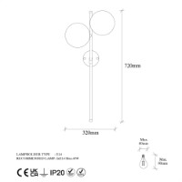 Candelabru de perete Opviq Fazli 10415 imaginea #5 — magazin online Desire.md