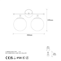 Candelabru de perete Opviq Roe 10745 imaginea #6 — magazin online Desire.md