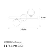 Candelabru de perete Opviq Domino 11038 imaginea #5 — magazin online Desire.md