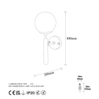 Candelabru de perete Opviq King 11457 imaginea #6 — magazin online Desire.md