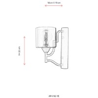 Candelabru de perete Opviq AP-4162-1E imaginea #3 — magazin online Desire.md