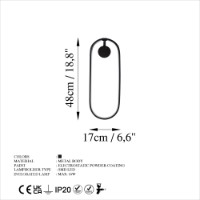 Candelabru de perete Opviq Can 13556 imaginea #6 — magazin online Desire.md