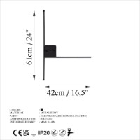 Candelabru de perete Opviq Sarf 13615 imaginea #6 — magazin online Desire.md