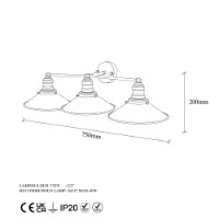 Candelabru de perete Opviq Conical 12185 imaginea #6 — magazin online Desire.md
