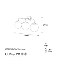 Candelabru de perete Opviq Horn 12208 imaginea #6 — magazin online Desire.md