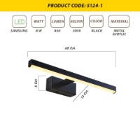 Candelabru de perete Opviq L1646 Black imaginea #4 — magazin online Desire.md