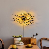Candelabru de perete Opviq Flying Birds