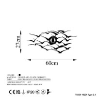 Candelabru de perete Opviq Flying Birds imaginea #8 — magazin online Desire.md
