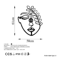 Candelabru de perete Opviq Flower Faced V2 imaginea #8 — magazin online Desire.md