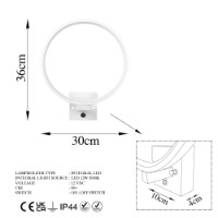 Candelabru de perete Opviq Halka 13310 imaginea #8 — magazin online Desire.md