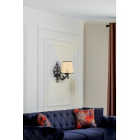 Candelabru de perete Opviq Claire Coral Black Oak