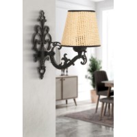Candelabru de perete Opviq Claire Coral Black Oak imaginea #2 — magazin online Desire.md