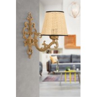 Candelabru de perete Opviq Claire Coral Natural Gold imaginea #2 — magazin online Desire.md