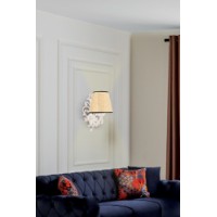 Candelabru de perete Opviq Claire Coral Natural White