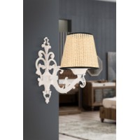 Candelabru de perete Opviq Claire Coral Natural White imaginea #2 — magazin online Desire.md
