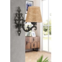 Candelabru de perete Opviq Claire Hazeran Natural Black