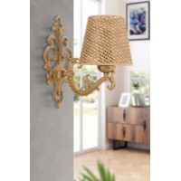 Candelabru de perete Opviq Claire Hazeran Natural Gold