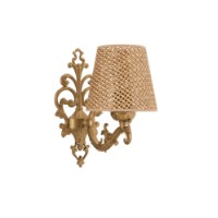 Candelabru de perete Opviq Claire Hazeran Natural Gold imaginea #3 — magazin online Desire.md