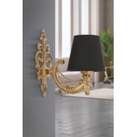 Candelabru de perete Opviq Gloria Black Gold