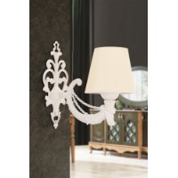Candelabru de perete Opviq Gloria Cream White