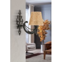 Candelabru de perete Opviq Gloria Hazeran Natural Black