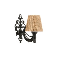 Candelabru de perete Opviq Gloria Hazeran Natural Black imaginea #3 — magazin online Desire.md