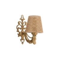 Candelabru de perete Opviq Gloria Hazeran Natural Gold imaginea #2 — magazin online Desire.md