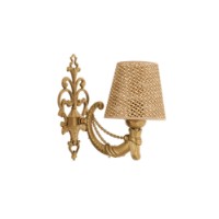 Candelabru de perete Opviq Gloria Hazeran Natural Gold imaginea #3 — magazin online Desire.md