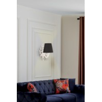Candelabru de perete Opviq Lily Coral Black White