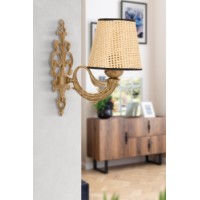 Candelabru de perete Opviq Lily Coral Natural Gold imaginea #2 — magazin online Desire.md