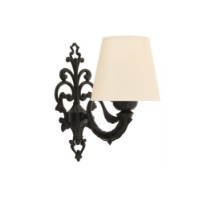 Candelabru de perete Opviq Lily Cream Black imaginea #2 — magazin online Desire.md