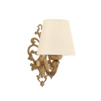 Candelabru de perete Opviq Lily Cream Gold imaginea #2 — magazin online Desire.md