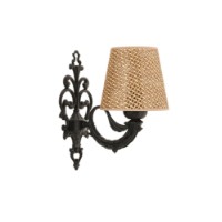Candelabru de perete Opviq Lily Hazeran Natural Black imaginea #3 — magazin online Desire.md
