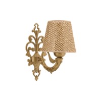 Candelabru de perete Opviq Lily Hazeran Natural Gold imaginea #2 — magazin online Desire.md